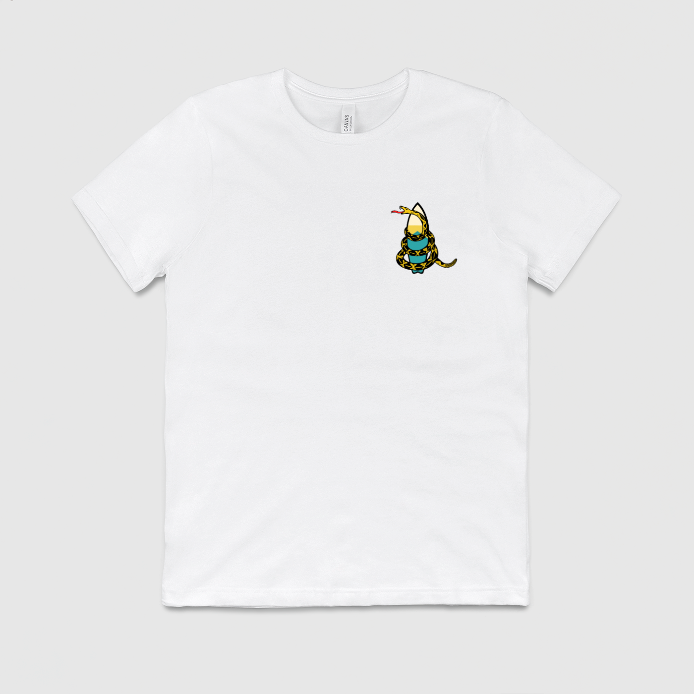 Crew tee don't drop in on me surf culture fashion