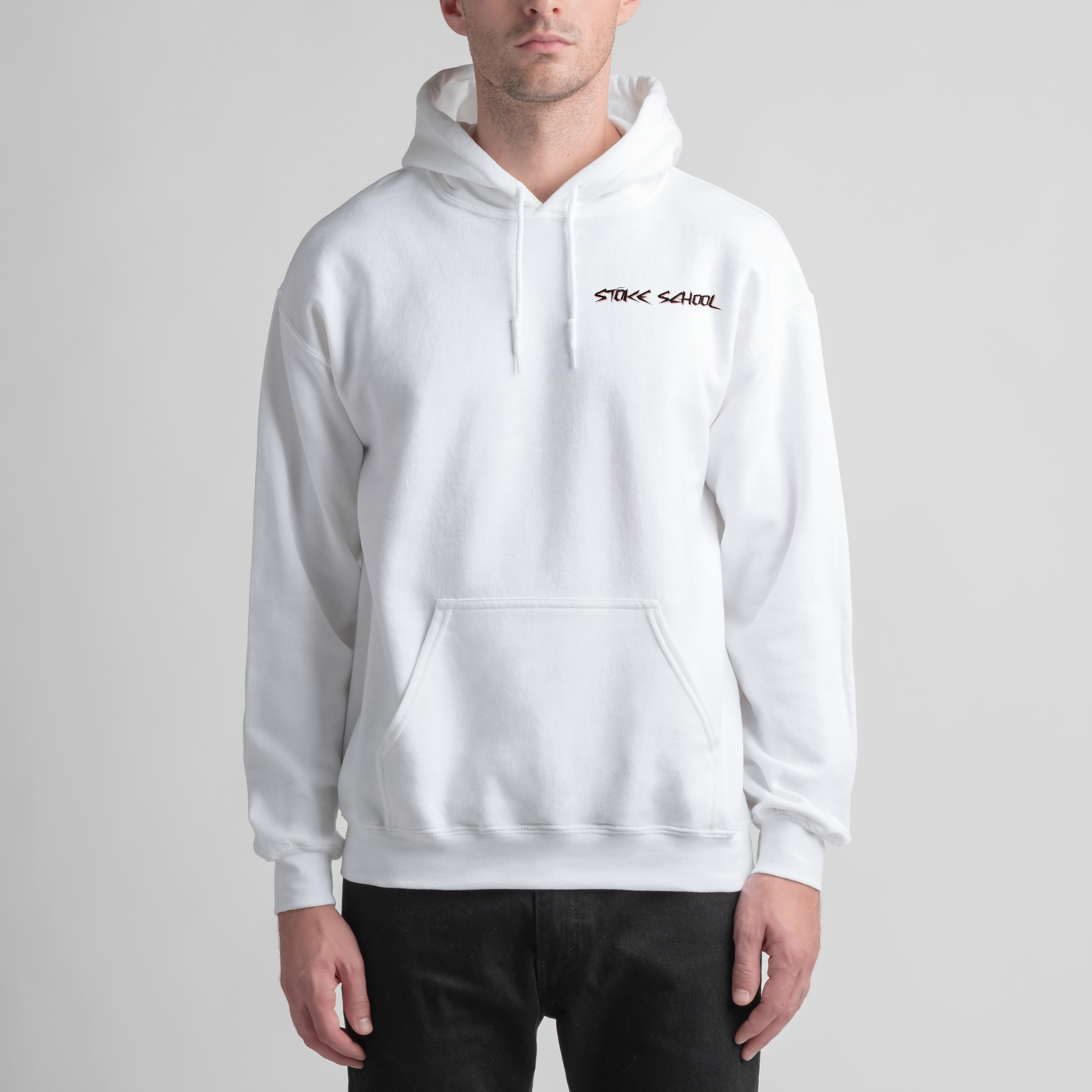 Hoodie unisex snake on board design surf culture vibes fashion