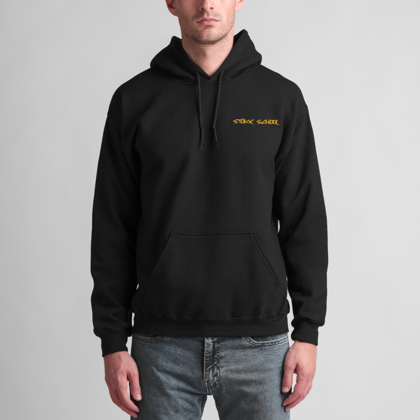 Hoodie unisex snake on board design surf culture vibes fashion