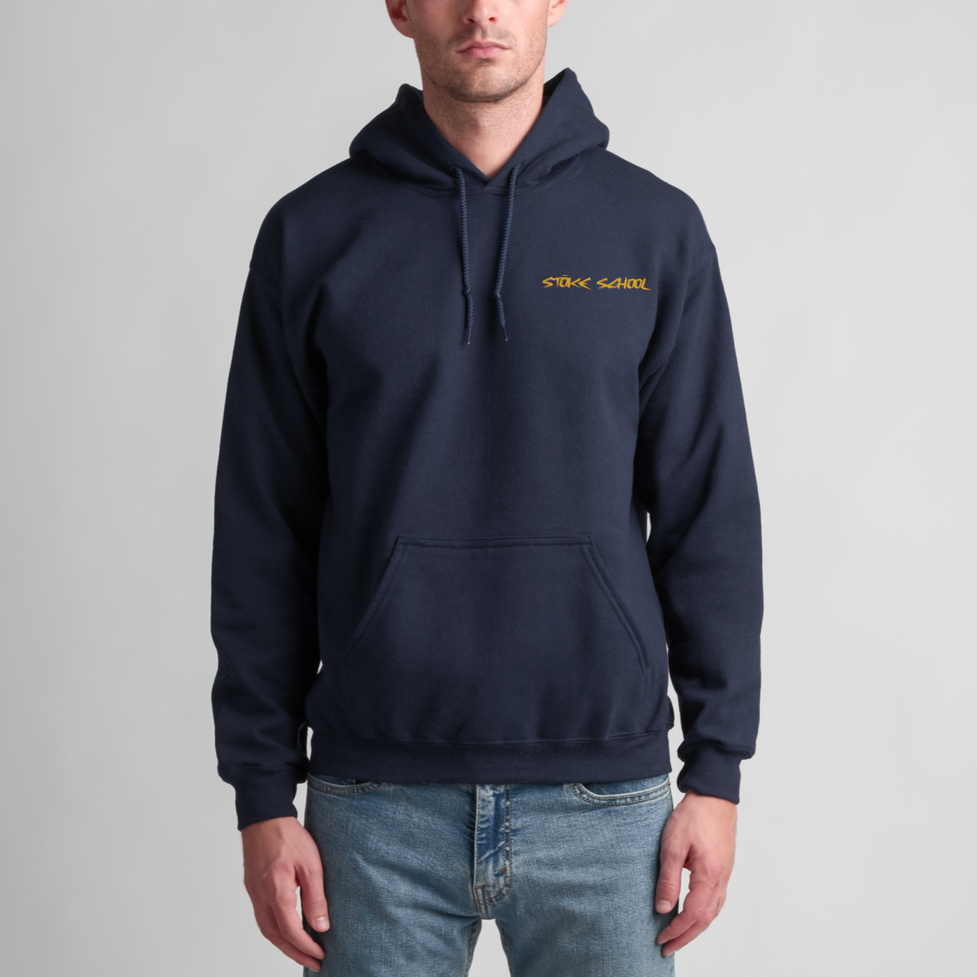 Hoodie unisex snake on board design surf culture vibes fashion