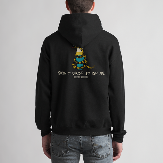 Unisex hoodie don't drop in on me OG snake surf culture fashion