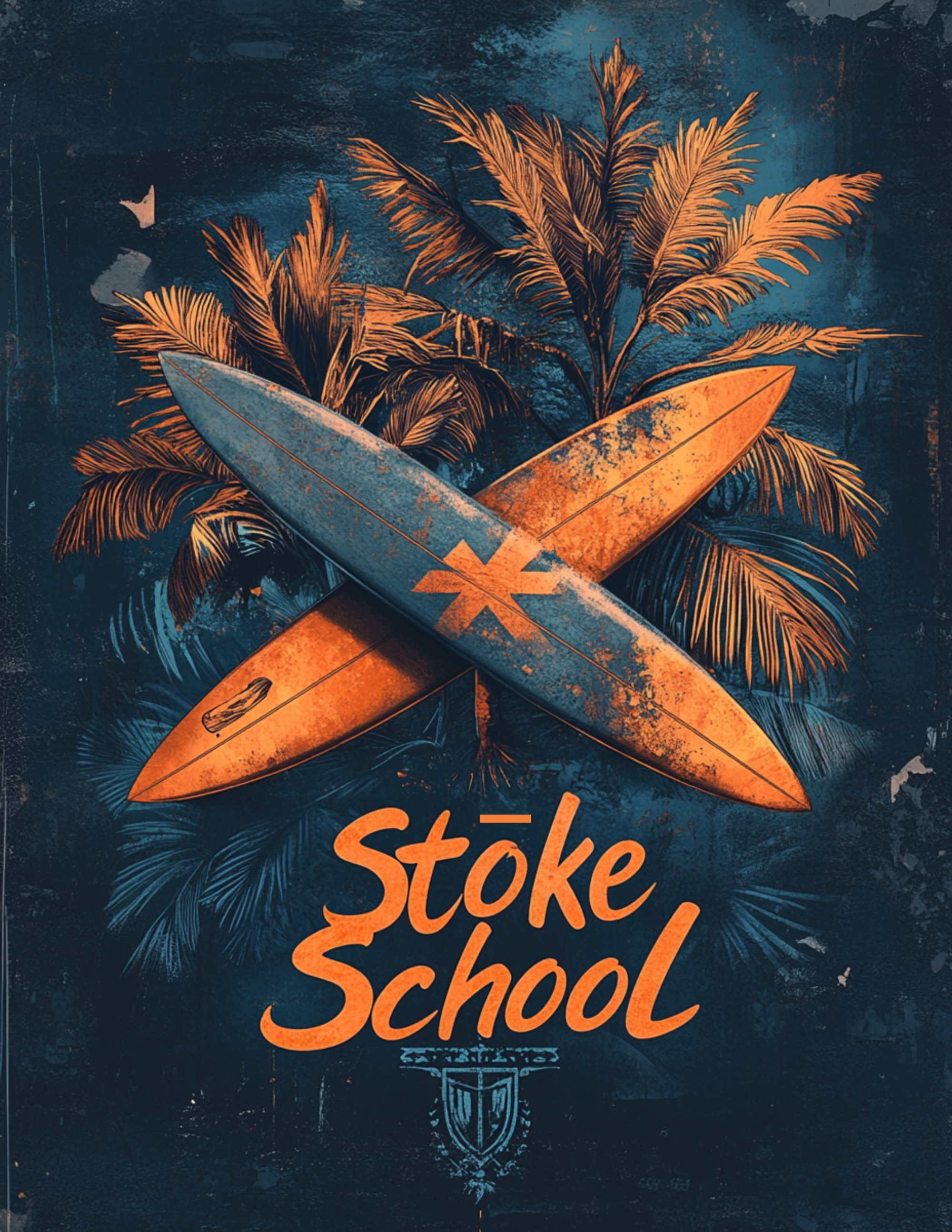 Stoke school surf culture fashion art vibes