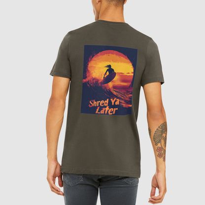 crew tee shred ya later graphic surf culture vibes fashion