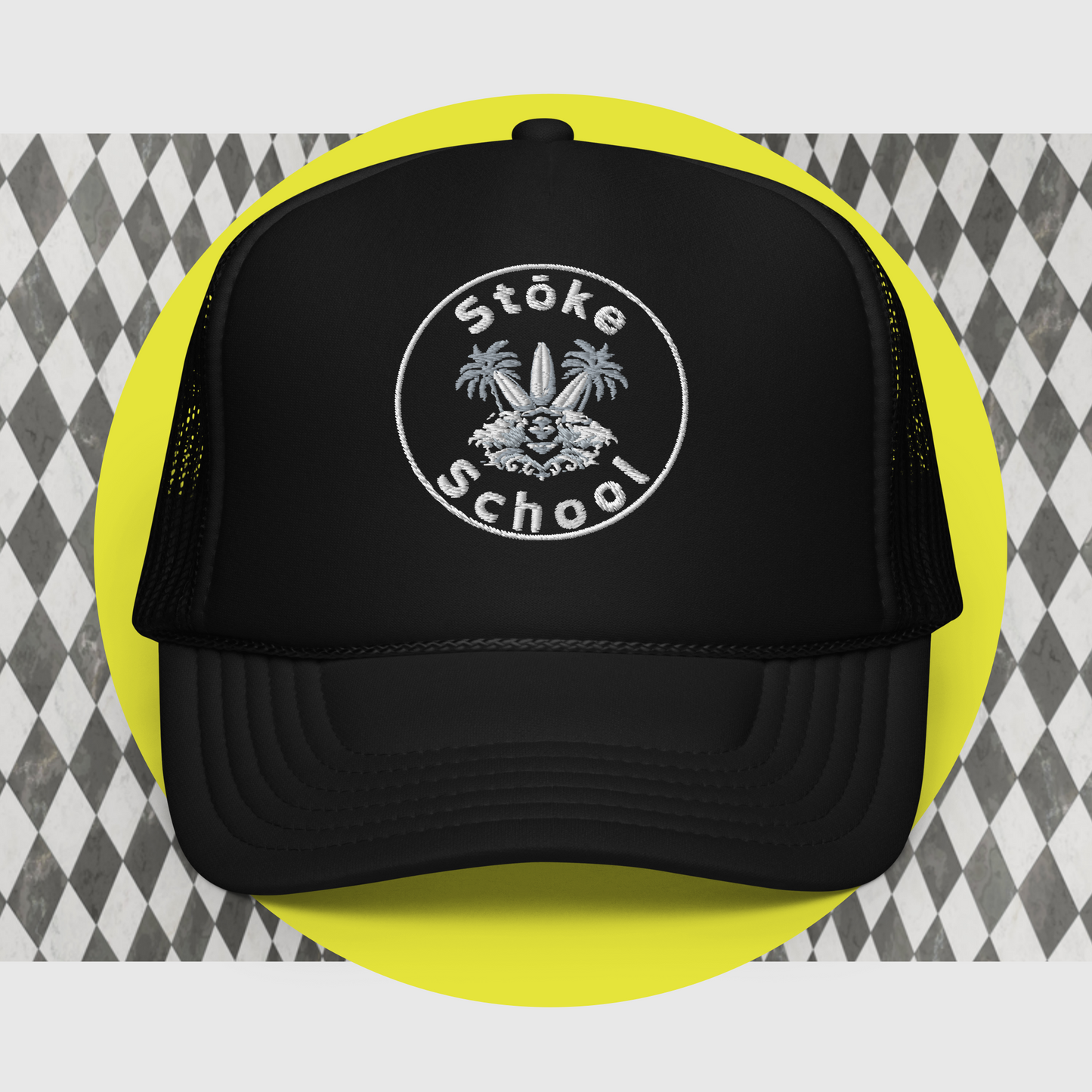 Stoke School Logo Trucker Hat